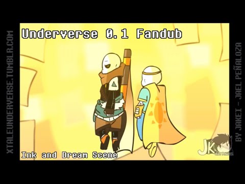 Underverse 0.1 Fandub | Ink and Dream Scene | 200+ Subscriber Special!