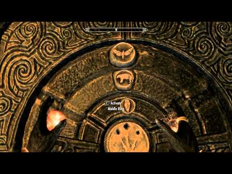 Video: Skyrim Golden Claw Quest - Dør-puslespil Og Gennemgang For Bleak Falls Barrow Fangehull