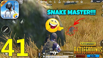 PUBG MOBILE LITE - Snake Master!!! - Solo Squad Gameplay - Part 41