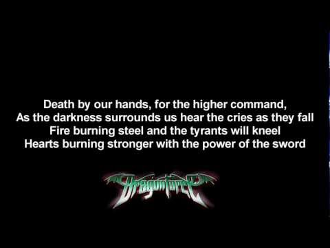 DragonForce - Cry Thunder | Lyrics On Screen | HD