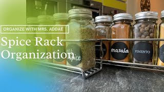 SPICE RACK ORGANIZATION &amp; REVIEWING SET FROM AMAZON