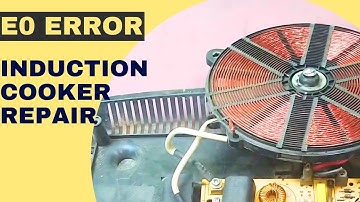 Hoe u de E0-fout inductiekookplaat kunt repareren || Inductiekookplaat E0 || Inductiekookplaat E0...