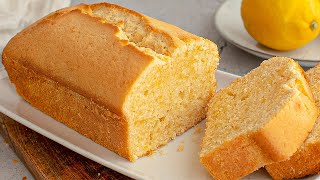 You have never tried such a creamy and soft Lemon Cake | Melt in your mouth