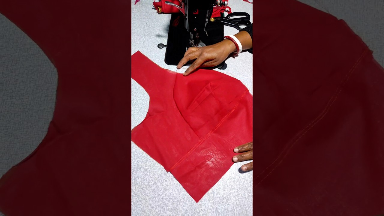 Blouse Front part Stitching short || #viral #blouse #front #part # ...