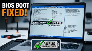 No Legacy Boot Options , Boot Device not found in Boot Options HP Notebook 10th Generation 2026