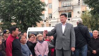 Стихийный митинг в Улан-Удэ Стихийный митинг в Улан-Удэ