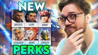 mL7 tried all NEW SUPPORT PERKS in Overwatch