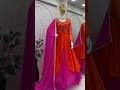 heavy fox Georgette heavy embroidery |anarkali |