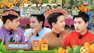 Highlight Tập 96:HIEUTHUHAI cười khờ khi bị hỏi hôn ai, Diễm \