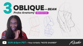 Proko Anatomy: OBLIQUES | LOFI Draw With Me — Gesture Drawing🎶