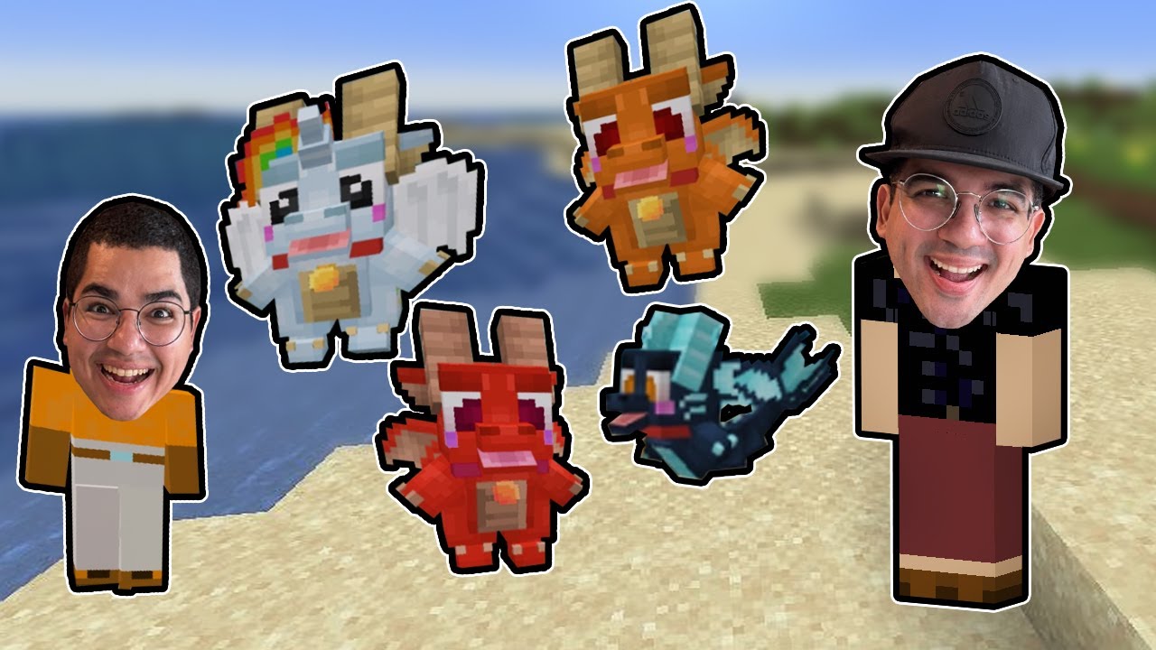 PASSAMOS 24 HORAS CUIDANDO DE BEBÊS DRAGÕES NO MINECRAFT!