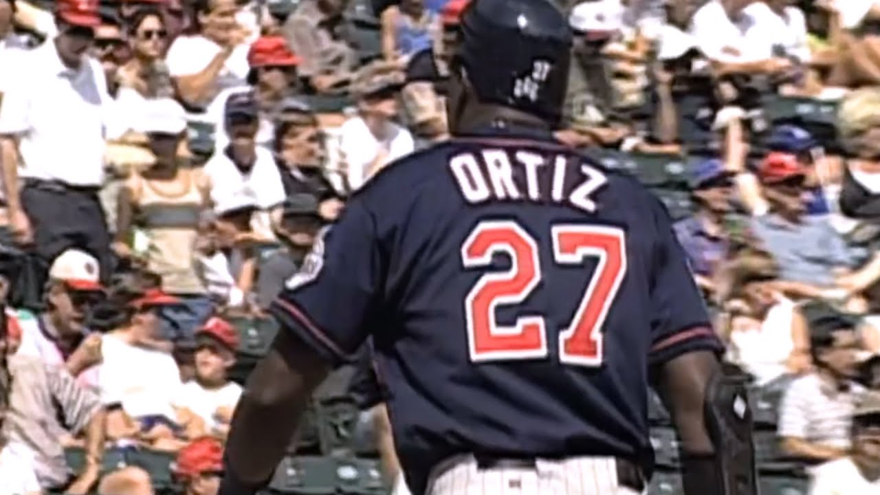 David Ortiz hits his 1st career Major League HR | September 14