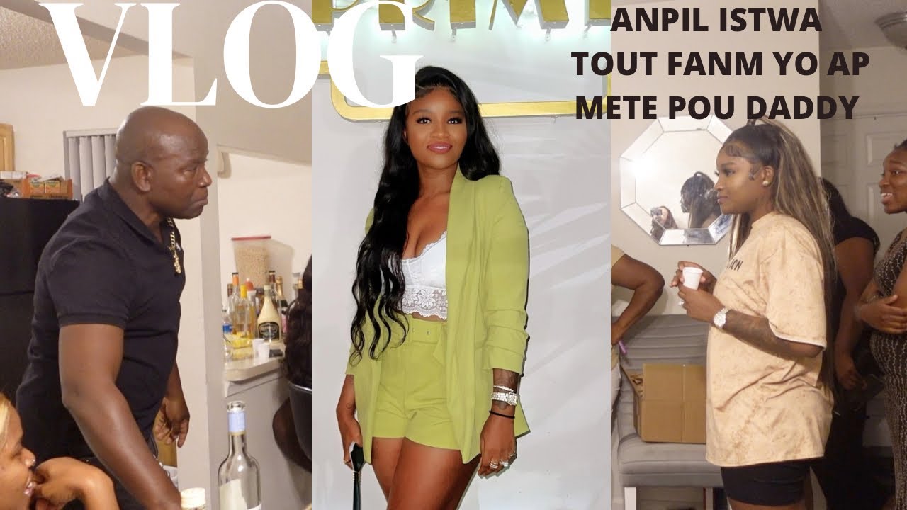 VLOG: VIN CELEBRE FÊTE FANIA🥳 | CELEBRATION FÊTE PAPA | ANPIL ISTWA 😳