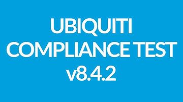 Ubiquiti Firmware WA.v8.4.2 Compliance Test
