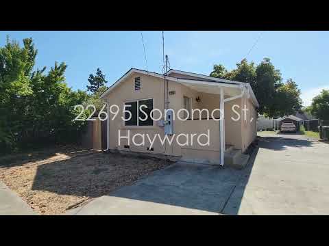 22695 Sonoma St, Hayward, CA home video tour