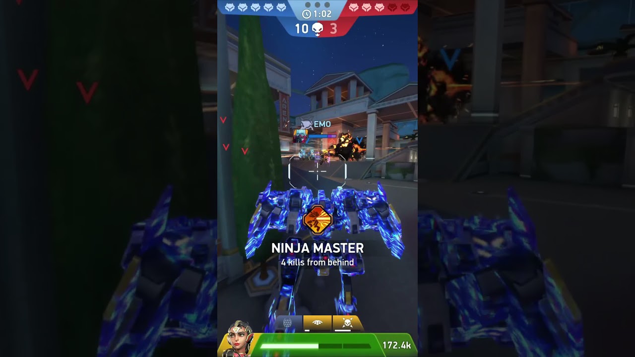 Eclipse's Highlight Play in Colonnade | Mech Arena 