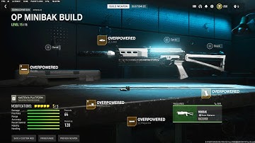 *NEW* FASTEST KILLING MINIBAK CLASS in MW2! (Best MINIBAK Class Setup) - Modern Warfare 2