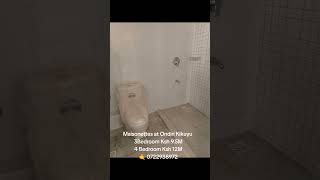 3-Bedroom Maisonette for Ksh 9.5 & 4-Bedroom Maisonette for Ksh 12M at Ondiri Kikuyu. 🤙  0722938972