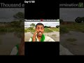 Day-1(Thousand excuses ❌one determination ✅)#motivation #mindset #viral #inspire #challenge ||