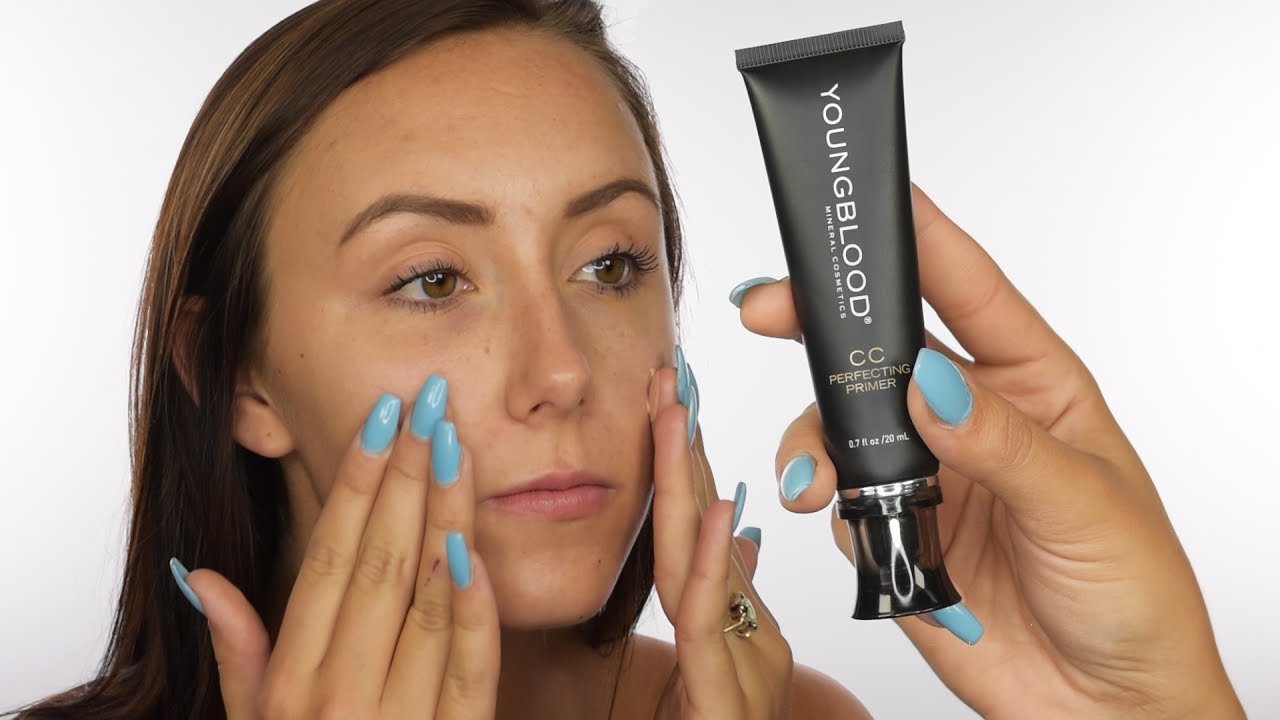 How To Apply CC Perfecting Primer Youngblood Cosmetics YouTube