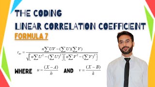 The Coding Linear Correlation Coefficient Formula 7 | Statistics | Correlation | CH 7 | LEC 9 | HSSC