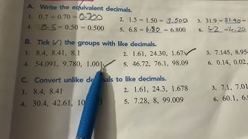 Class 5||Exercise 5.3||Chapter 5|| Decimals||Super Maths Star||#maths #class5 #supermaths #math