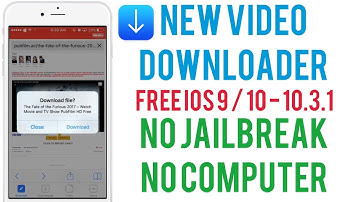 NEW Video Downloader FREE iOS 9 / 10 - 10.3.1 NO Jailbreak No Computer iPhone iPad iPod