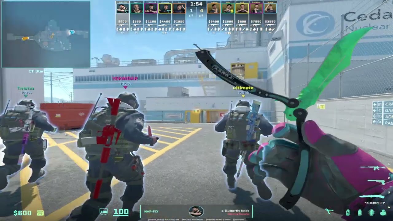 NAF (16-16) vs MIBR — PERFECT WORLD SHANGHAI MAJOR 2024 CS2 POV