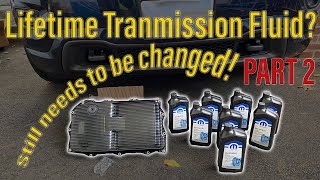 Grand Cherokee OWNERS: Replace the 'lifetime' filter and fluid in your ZF 8HP Transmission Part 2