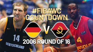 Germany 🇩🇪 v Angola 🇦🇴 | 2006 #FIBAWC | World Cup Countdown Series