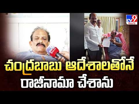 Vijaya Dairy : చంద్రబాబు ఆదేశాలతోనే రాజీనామా చేశాను  : Chalasani Anjaneyulu - TV9 - TV9