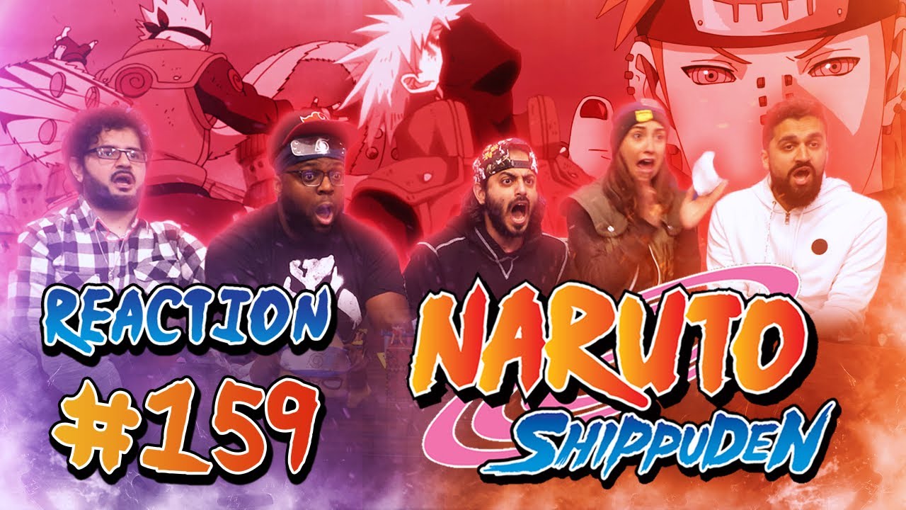 Naruto Shippuden - Episode 159 - Pain vs. Kakashi - Group Reaction