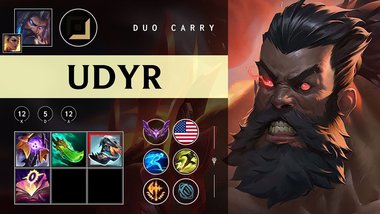 Udyr Carry vs Samira - NA Master Patch 25.24