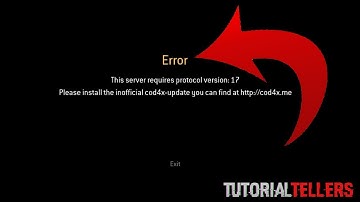 How to Fix CoD4 PC Protocol Version 17 (1.8 BUG)