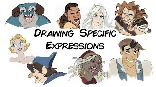 Drawing Genuine Facial Expressions (Part 2)   Getting Specific!