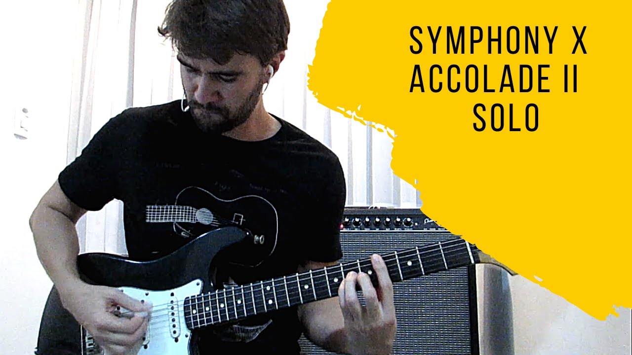 Symphony X Accolade II Solo (Cover) YouTube
