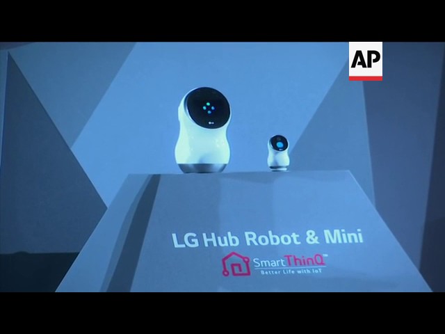 LG launches new generation of robots and connectivity at CES - YouTube