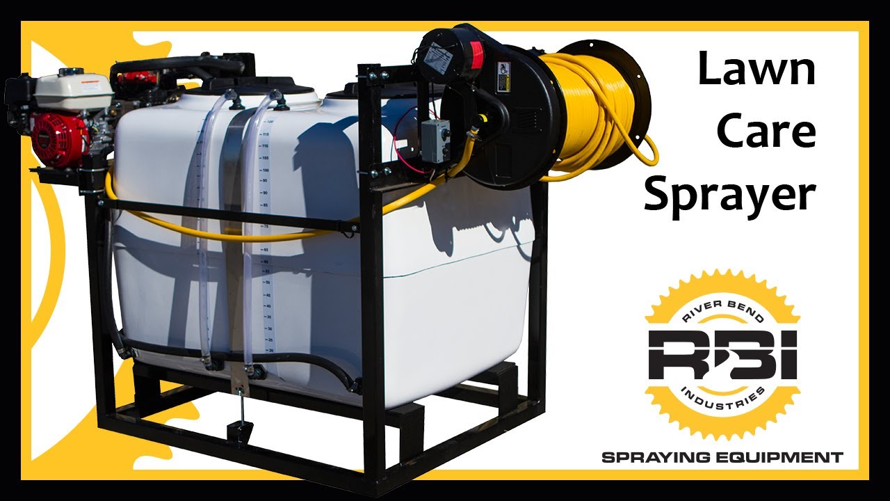 250 Gallon - Fiberglass Dual Chamber Tank - Lawn Care Skid - Jet Agitation - Pickup Mount