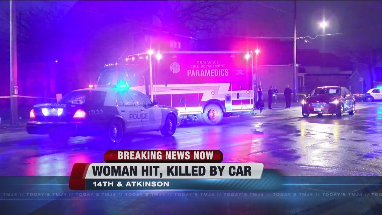 Woman hit, killed by car in Milwaukee - YouTube