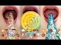 Asmr 3hour emoji food challenge dessert mukbang satisfying  relaxing 2   eating sounds