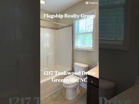 1217 Teakwood Drive, Greenville, NC home video tour