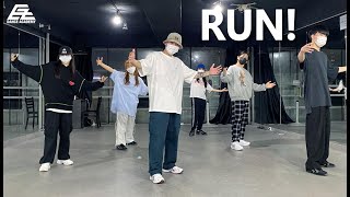 nafla (나플라) - run! (feat. JUSTHIS)  /  Chanwoo Choreography 합정댄스학원
