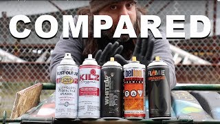 White Spray Paint Formulas Compared