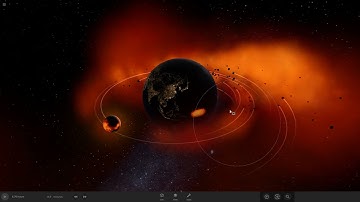 What if the Moon was too close to Earth ~ Universe Sandbox 2 Space Simulator