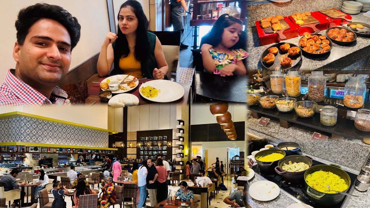Breakfast Buffet in Kitchen District - Hyatt Centric, Janakpuri, Delhi || Janakpuri Unlimited Buffet
