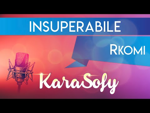 Insuperabile KARAOKE - Rkomi karaoke (Sanremo 2022)