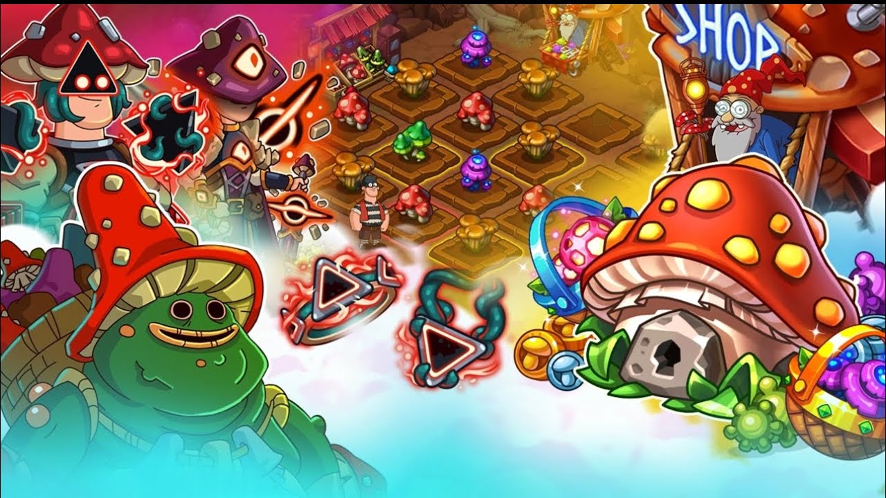 Hustle Castle | обзор фермы грибов+тесты 