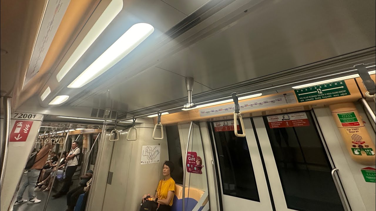 [NDP AD GONE] MRTravels on the North East Line: C751A Trainset 7001/ ...