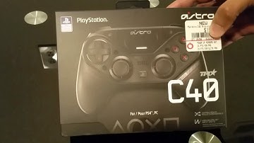ASTRO C40 TR PS4 PC Controller Unboxing and Review Part 1