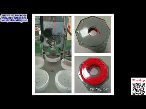 Automatic Winding Machine for Trimmer Line Snap-On Blister Packs